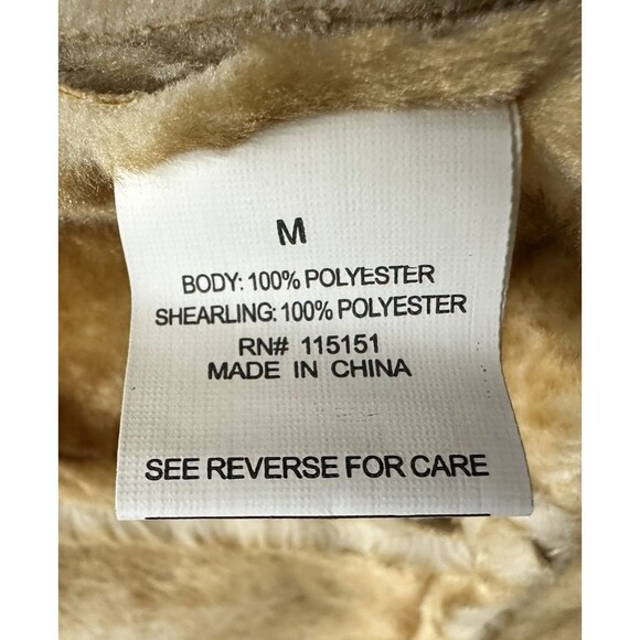 Romeo + Juliet Couture women size medium faux fur polyester vest - Picture 9 of 11